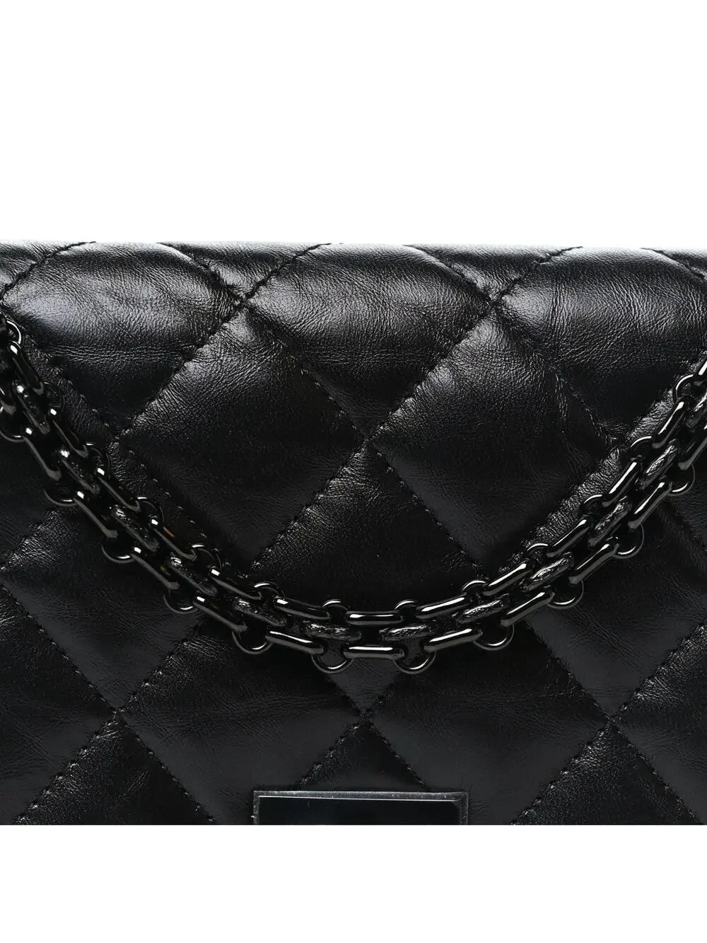 Chanel Aged Calfskin Quilted Reissue #334354C34B